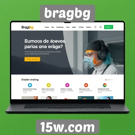 experiência de usuário melhorada no site bragbg